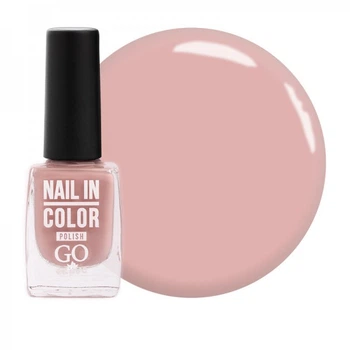 Лак для ногтей Go Active Nail in Color 034 приглушенный лилово-розовый 10 мл (2907928997147)