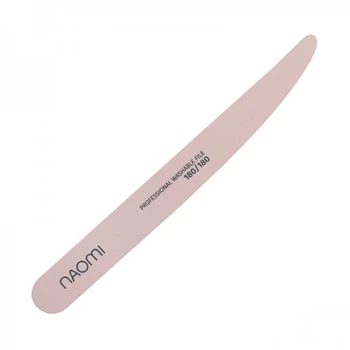 ごんの上 Пилка для ногтей Naomi 180/180 нож цвет розовый (8809325903063