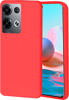 Etui plecki Beline Candy do Oppo Reno 8 Pro Red (5905359816164)