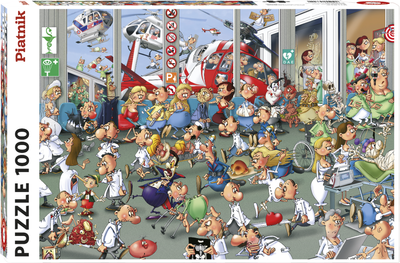 Puzzle Piatnik Karetka pogotowia 1000 elementów (9001890537240)