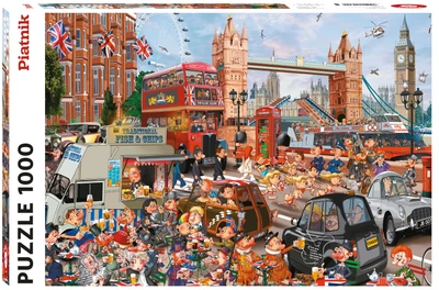 Puzzle Piatnik Londyn 1000 elementów (9001890556944)