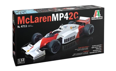 Сборная модель 1/12 болид McLaren MP4/2C Prost-Rosberg Italeri 4711