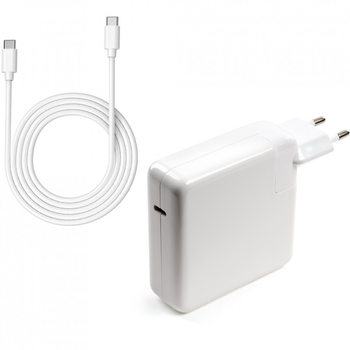Блок питания к ноутбуку Vinga Apple 96W 5.2V3A/9V3A/12V3A/15V3A/20.5V4.7A USB-C (VPA-96-APP-C) (154825)