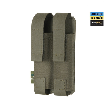 M-Tac підсумок подвійний для пістолетного магазина АПС Laser Cut Gen.II Ranger Green