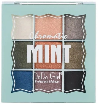 Палетка тіней для повік - DoDo Girl Chromatic Eyeshadow Palette Mint (16.2g) (1076772-1430625-2)