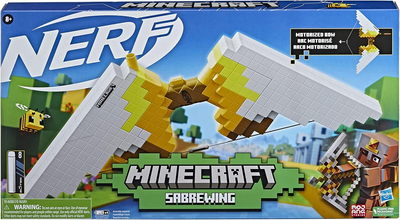 Моторизований бластер Ньорф-лук Майнкрафт NERF Minecraft Sabrewing Motorized F4733
