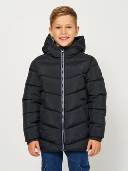Детская демисезонная куртка для мальчика Minoti 15coat 19 39589JNR 92-98 см Черная (5063025231564)