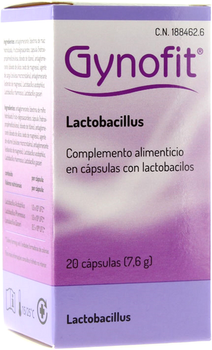 Probiotyki Aristo Gynofit Lactobacillus 20 Capsules (8470001884626)