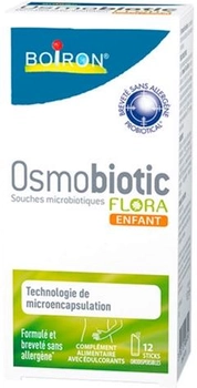 Probiotyki Boiron Osmobiotic Flora Kids 12 Sachets (8470001998965)