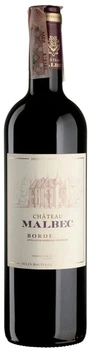 Вино виноградне натуральне Chateau Malbec червоне сухе 0.75 л (3211203448378)