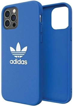 Etui plecki Adidas OR Moulded Case Basic do Apple iPhone 12/12 Pro Blue (8718846083515)