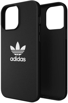 Etui plecki Adidas OR Moulded Case Basic do Apple iPhone 13 Pro Max Black (8718846096027)