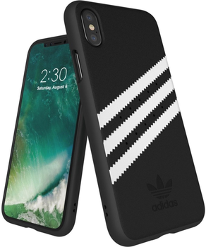 Etui plecki Adidas OR Moulded Case do Apple iPhone X/XS Black (8718846047203)