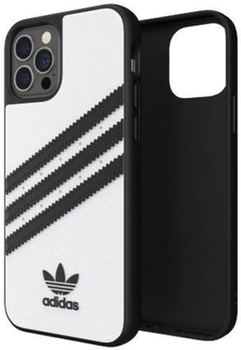 Панель Adidas OR Moulded PU FW20 для Apple iPhone 12 Pro Чорно-Білий (8718846083669)