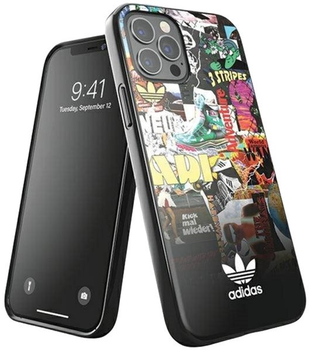 Etui plecki Adidas OR SnapCase Graphic do Apple iPhone 12/12 Pro Colourful (8718846084253)