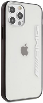 Панель Mercedes AMG Metallic Painted для Apple iPhone 12 Pro Max Прозорий (3666339014124)