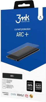 Захисне скло 3MK ARC+ Fullscreen для Samsung Galaxy S8 Plus SM-G955 (5903108352451)