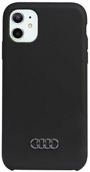 Панель Audi Silicone Case для Apple iPhone 11 Чорний (6955250226448)