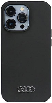 Панель Audi Silicone Case для Apple iPhone 13 Pro Max Чорний (6955250226462)
