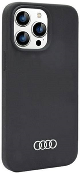 Панель Audi Silicone Case для Apple iPhone 14 Pro Чорний (6955250225274)