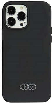 Etui plecki Audi Synthetic Leather do Apple iPhone 11 Pro Black (6955250224727)