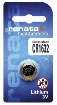 Батарейка RENATA CR1632 Lithium, 3V, 1х1шт