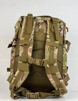 Рюкзак штурмовий тактичний Ultimatum Мультикам RT-1512, міцний військовий похідний рюкзак на 50 л