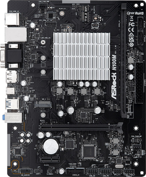 Материнська плата ASRock N100M (Intel Processor N100, SoC, PCI-Ex16)