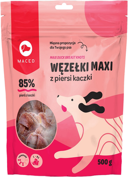 Przysmak dla psa Maced miekki wezel z kaczka 12.5 cm 500 g (5907489315968)