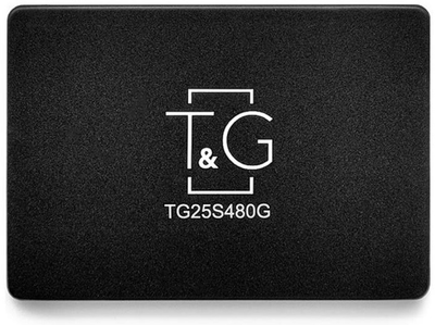 Накопичувач SSD 480GB T&G 2.5" SATAIII 3D TLC (TG25S480G)