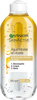 Woda micelarna Garnier Skin Active Micellar Water Oil 400 ml (3600541744523)