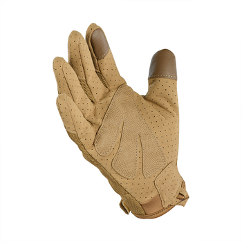 M-Tac рукавички A30 Coyote, чоловічі рукавички койот, тактичні рукавички, шутрмові рукавички койот TouchScreen