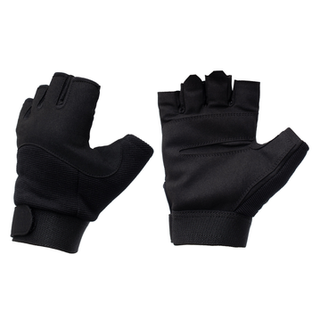 Рукавиці тактичні MIL-TEC Army Fingerless Gloves Black L