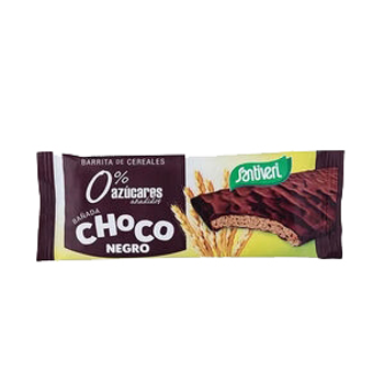Дієтичний замінник Santiveri Sugar Free Chocolate Dark Cereal Bars 12 шт (8412170039322)