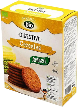 Печиво Santiveri Digestive Cereal Biscuits Bio 330 г (8412170034648)