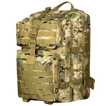 CamoTec рюкзак Foray Multicam, армейский рюкзак 50л, походной рюкзак мультикам 50л, рюкзак походной большой