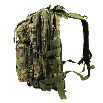 Рюкзак тактический AOKALI Outdoor A10 35L Camouflage Green штурмовой военный