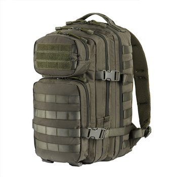 M-Tac рюкзак Assault Pack Olive, тактичний рюкзак, рюкзак військовий олива, похідний рюкзак 20л оливковий