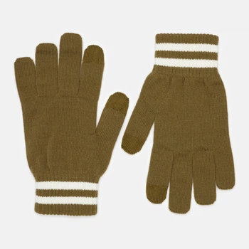 Перчатки женские вязаные Levi's Ben Touch Screen Gloves 222283-798-92 S Army Green (7626725539491)