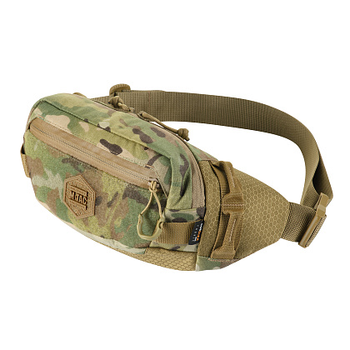 M-Tac сумка бананка Waist Bag Elite Hex Multicam/Coyote, сумка на пояс мультикам, тактична сумка бананка