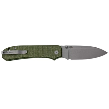 Нож Weknife Big Banter Dark Green Micarta (WE21045-2)