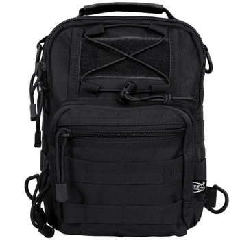 Рюкзак однолямочный MFH Shoulder Bag Black