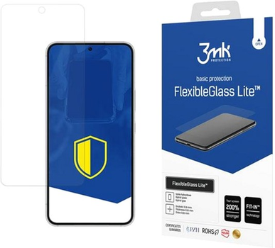 Захисне скло для 3MK FlexibleGlass Lite Samsung Galaxy S22 (5903108471008)