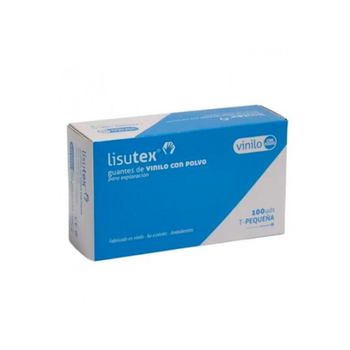 Rękawiczki medyczne Lisutex Powder Free Vinyl Gloves T/Small 100 Units (8470001721525)
