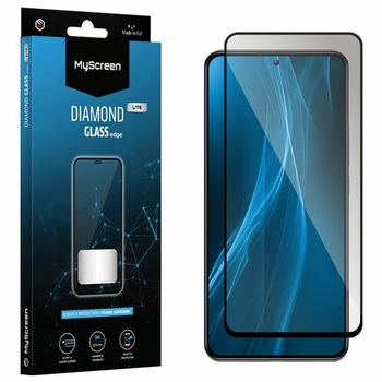 Szkło hartowane MyScreen Diamond Glass Edge Lite do Oppo Reno8 5G black (5904433212199)