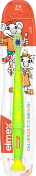 Зубная щетка Elmex Kids для возраста 3-6 лет Мягкая (7610108043552)
