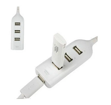USB Hub (ЮСБ хаб) - 4 порта - белый