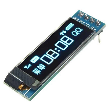 OLED LCD ЖК дисплей/экран 0,91" 128x32 I2C - синий