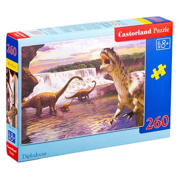 Пазл "Динозаври 2", 260 елементів Castorland (5904438026616)