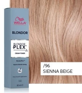 Освітлюючий крем-тонер BlondorPlex Cream Toner /96 Sienna Beige